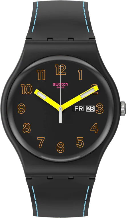 Swatch So29b707 DARK GLOW Kol Saati