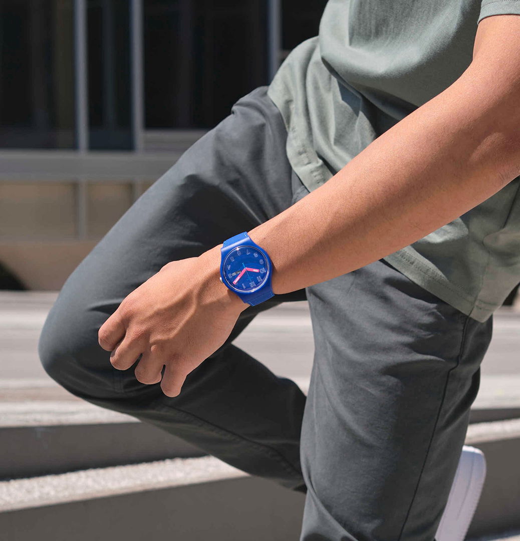 Swatch So29n705 COBALT DISCO Kol Saati