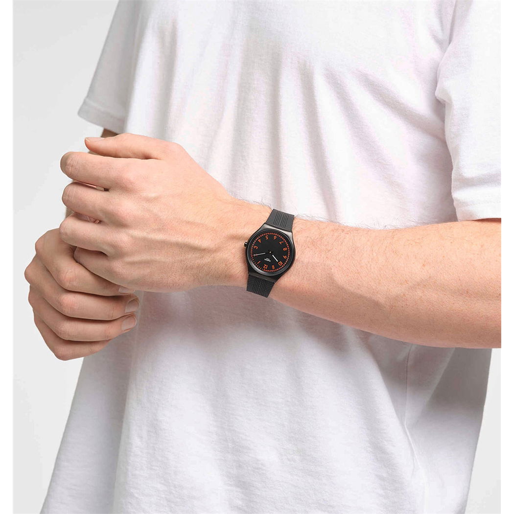 Swatch Ss07b106 BRUSHED RED Erkek Kol Saati