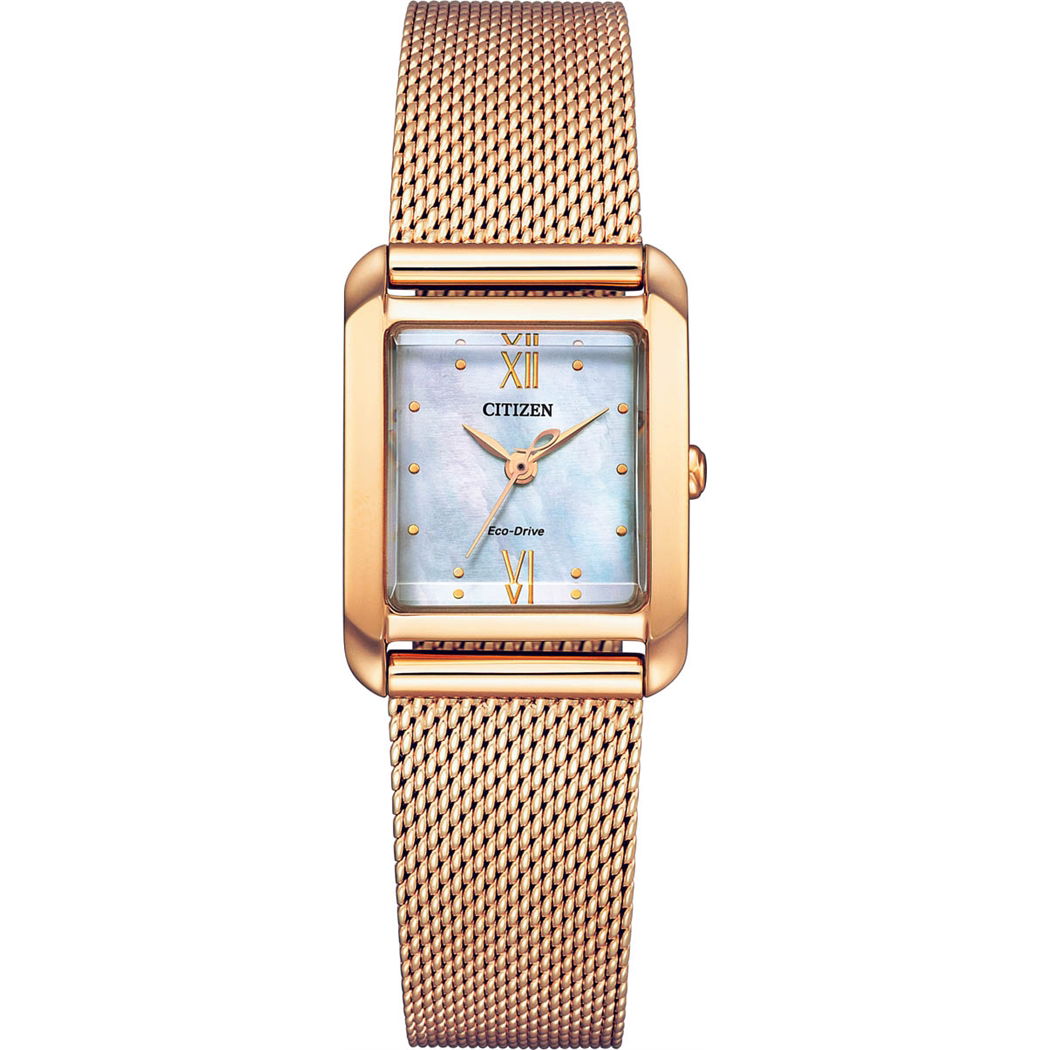 Citizen Ew5593-64d Extra Deri Kordonlu Kadın Kol Saati
