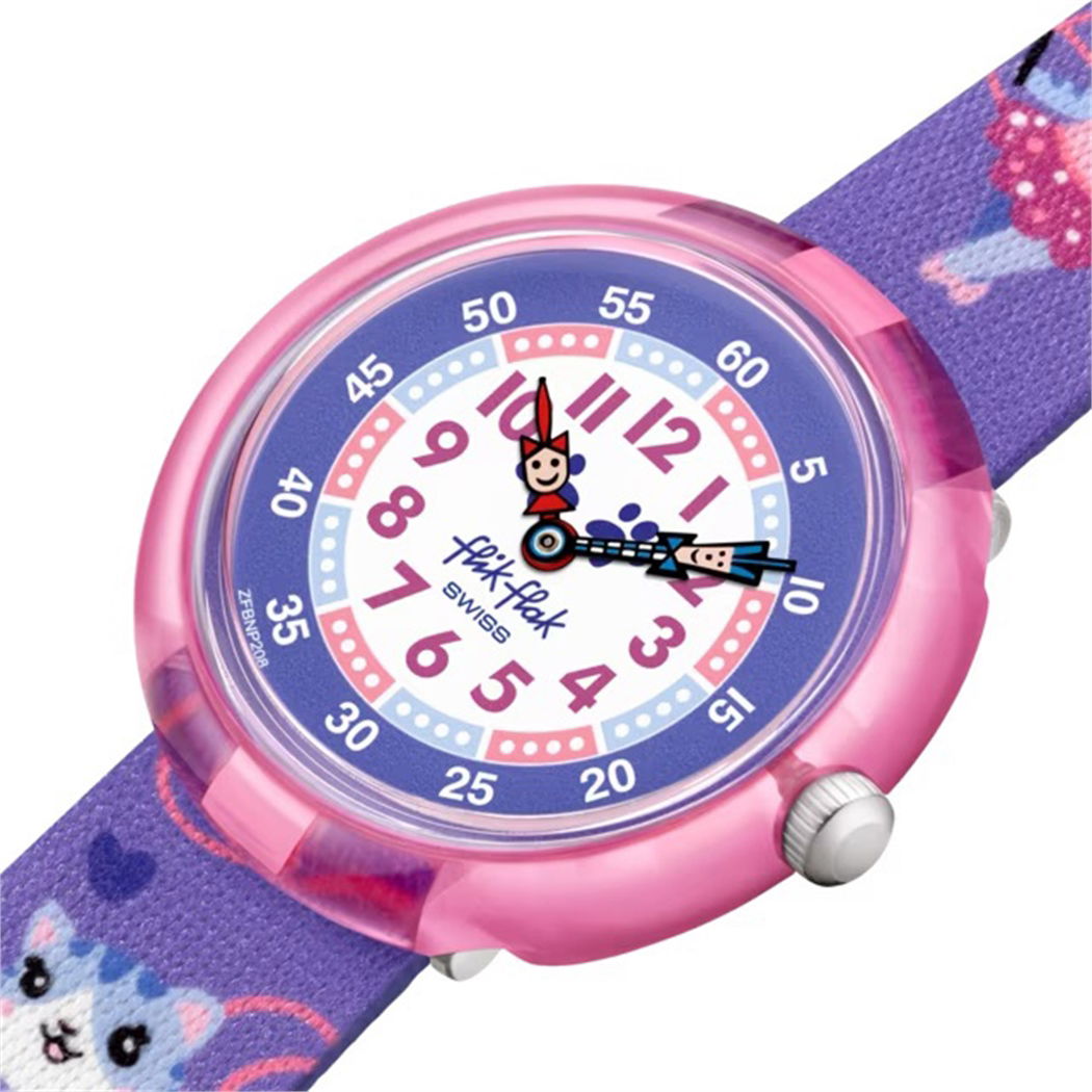 Flik Flak Fbnp208 BALLET MEOW Çocuk Kol Saati