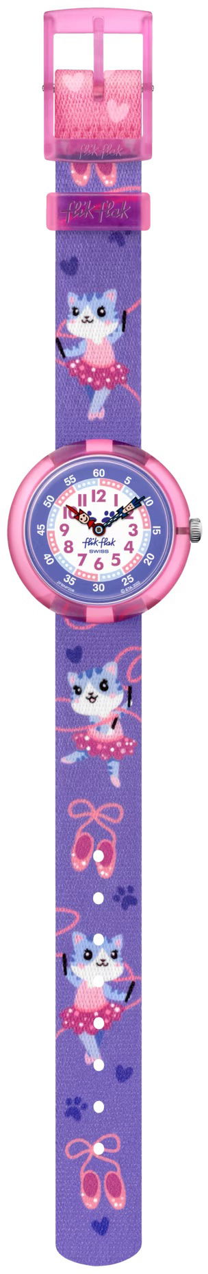 Flik Flak Fbnp208 BALLET MEOW Çocuk Kol Saati