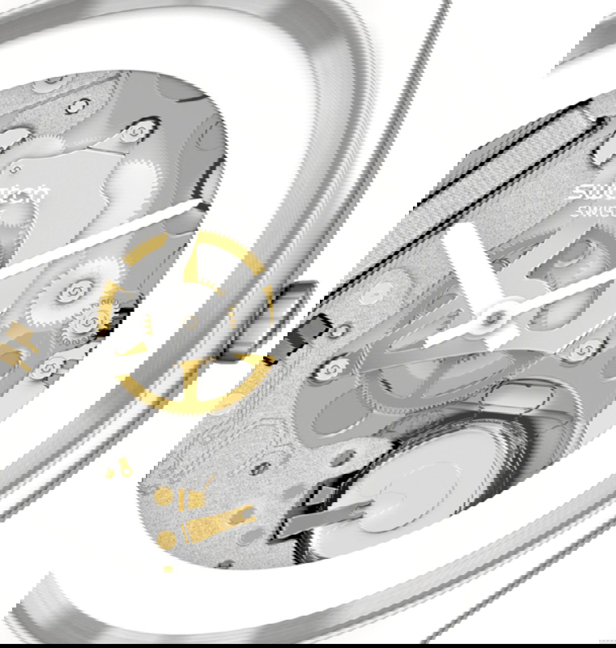 Swatch Syxs138 PURE WHITE IRONY Kadın Kol Saati