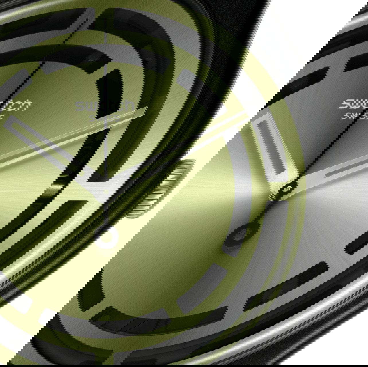 Swatch So32b117 LEAFY LINE Kol Saati