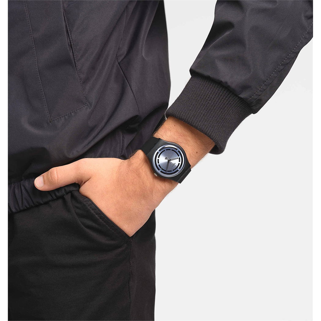 Swatch So32b118 CIRCLED LINES Kol Saati