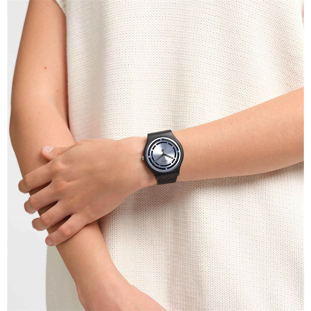 Swatch So32b118 CIRCLED LINES Kol Saati