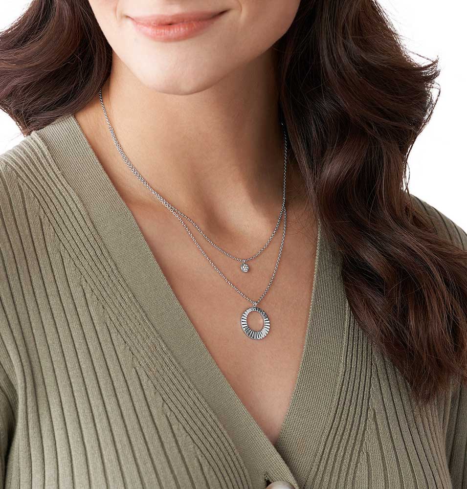 Fossil Jf03891-040 Kadın Kolye