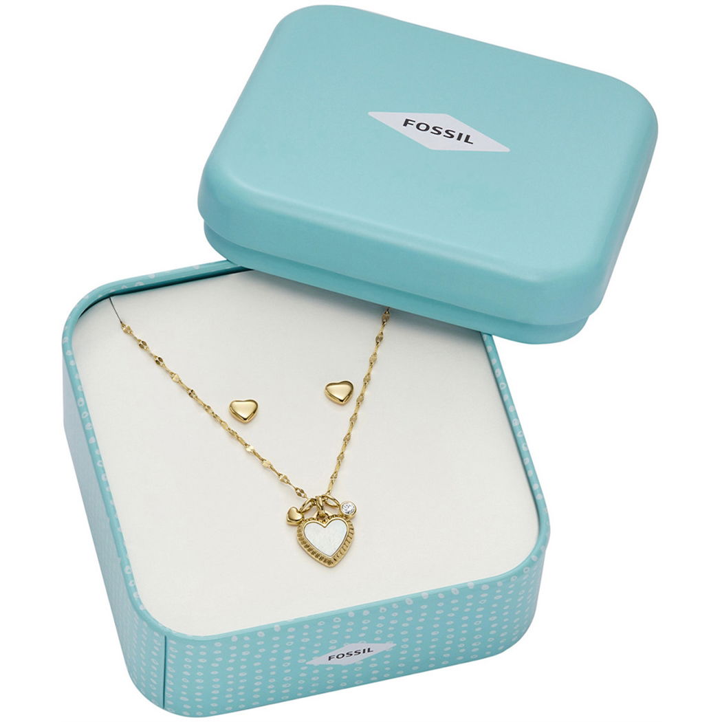 Fossil Jf04246set Kadın Kolye ve Küpe Set