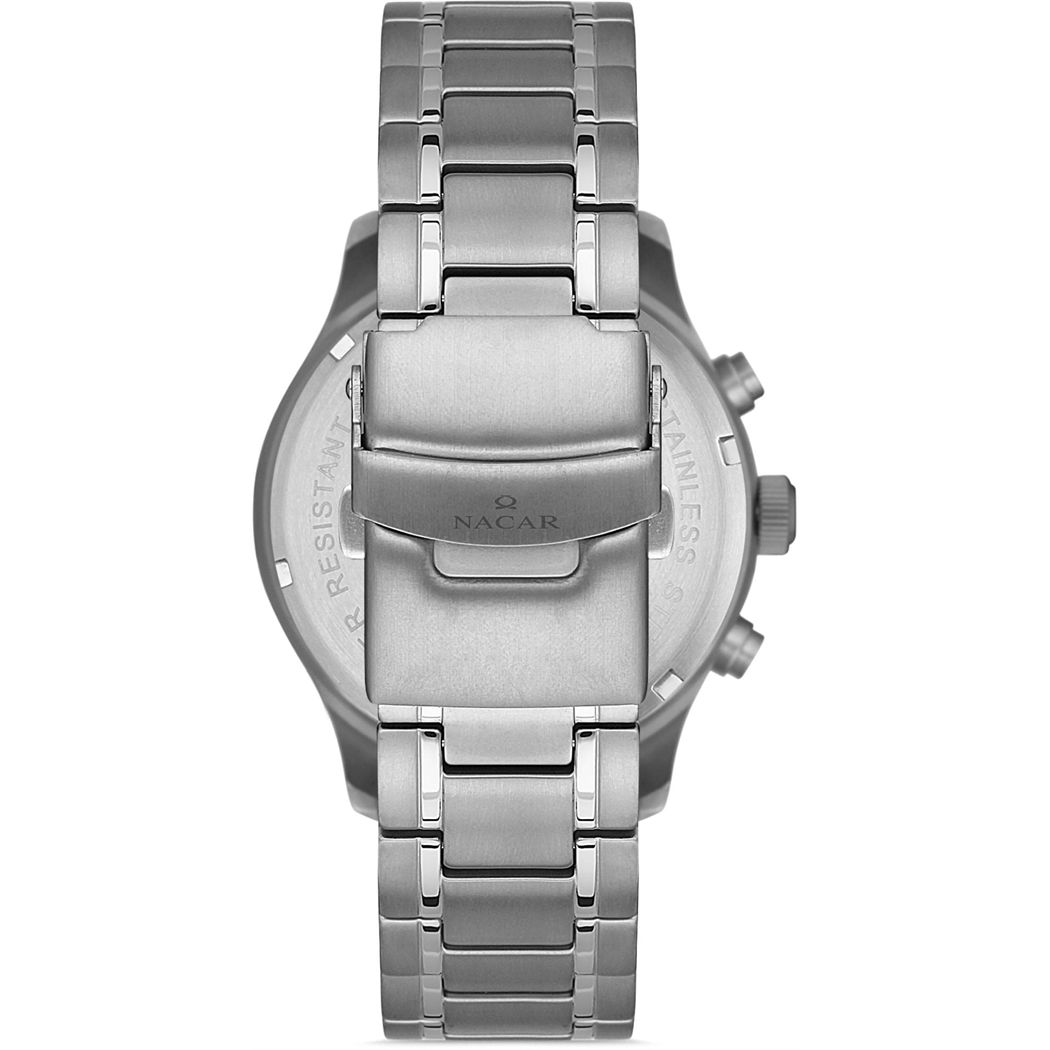 Nacar Nc34-25b019-tnsm Titanyum Kronograph Erkek Kol Saati