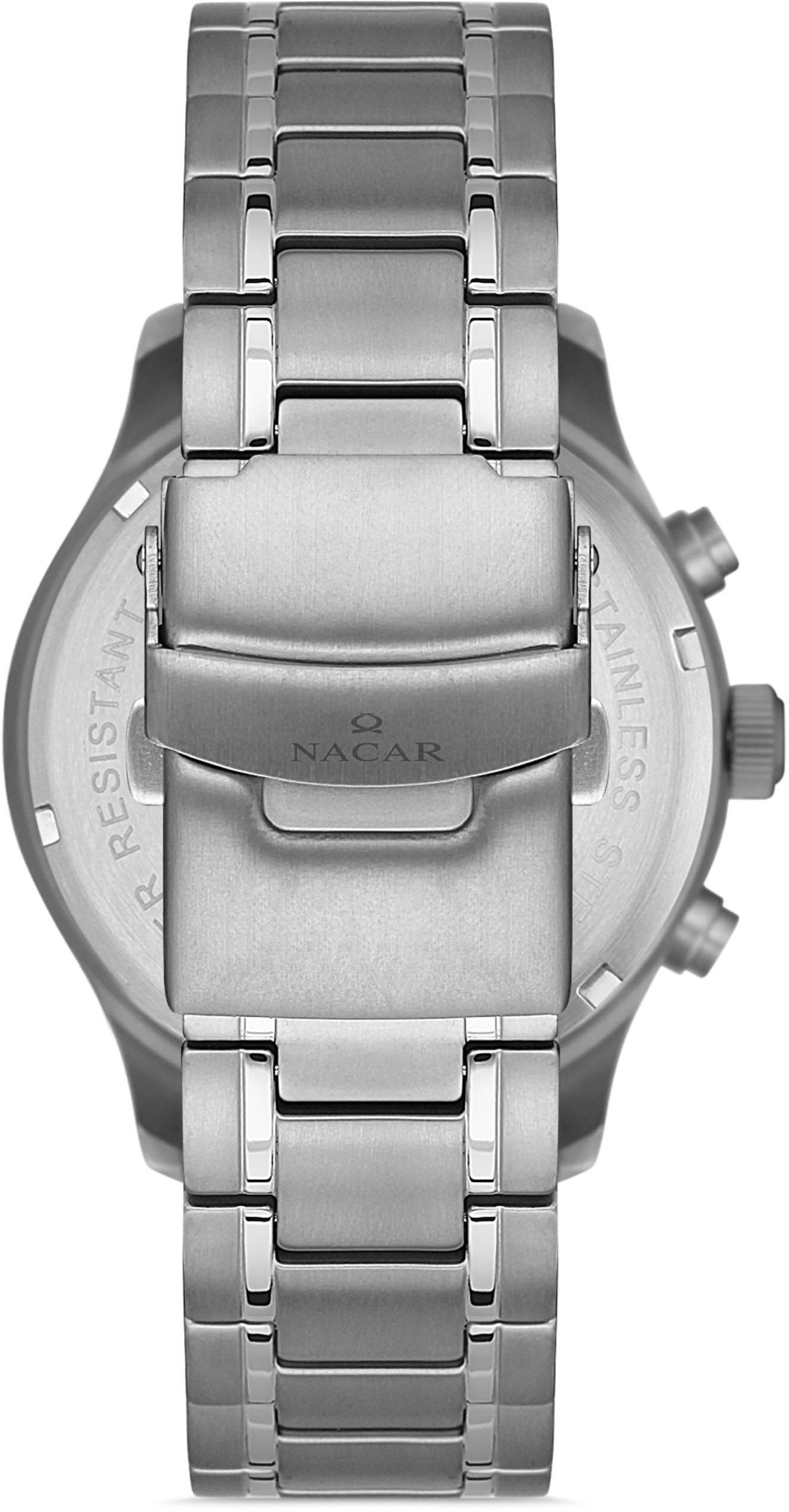 Nacar Nc34-25b019-tnsm Titanyum Kronograph Erkek Kol Saati