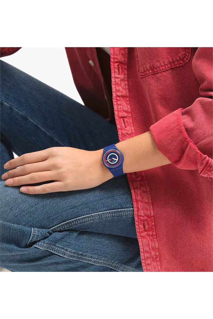 Swatch So28n703 BLUE TO BASICS Kol Saati