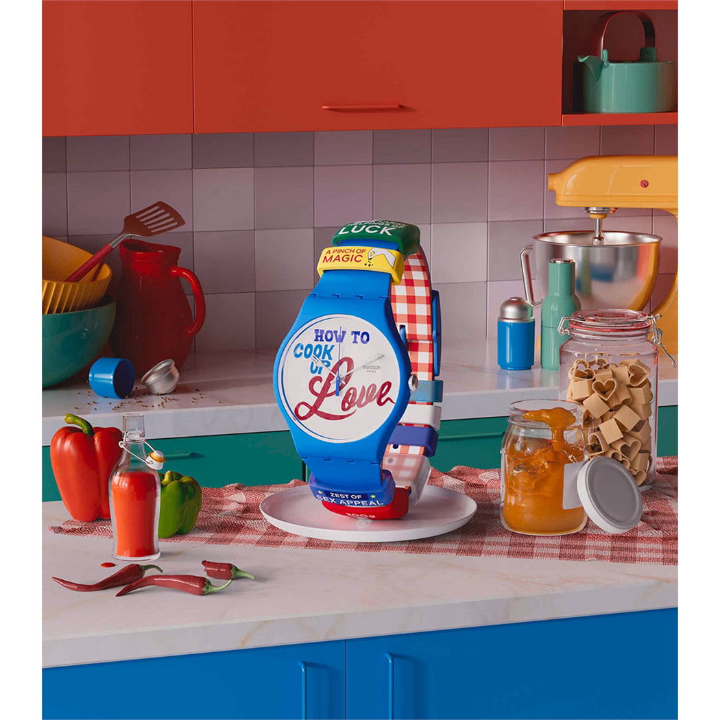 Swatch Suoz353 RECIPE FOR LOVE Kol Saati