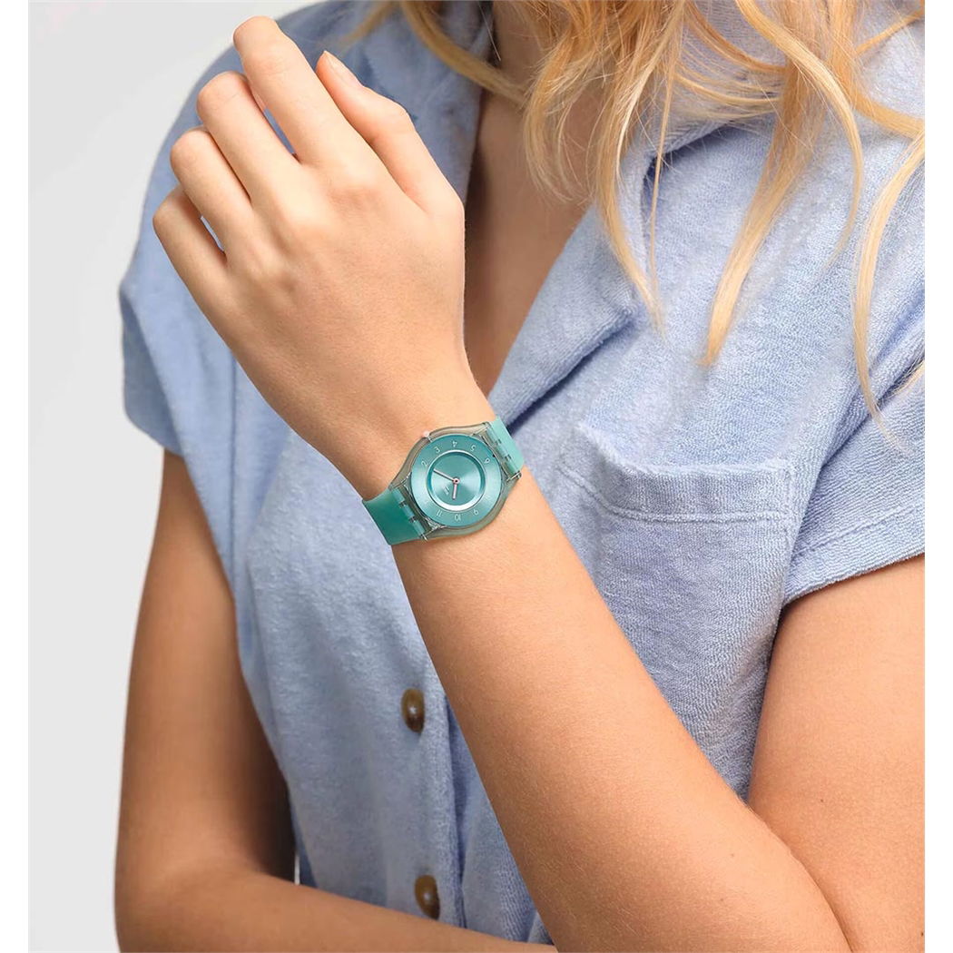 Swatch Ss08l100  PASTELICIOUS TEAL Kadın Kol Saati