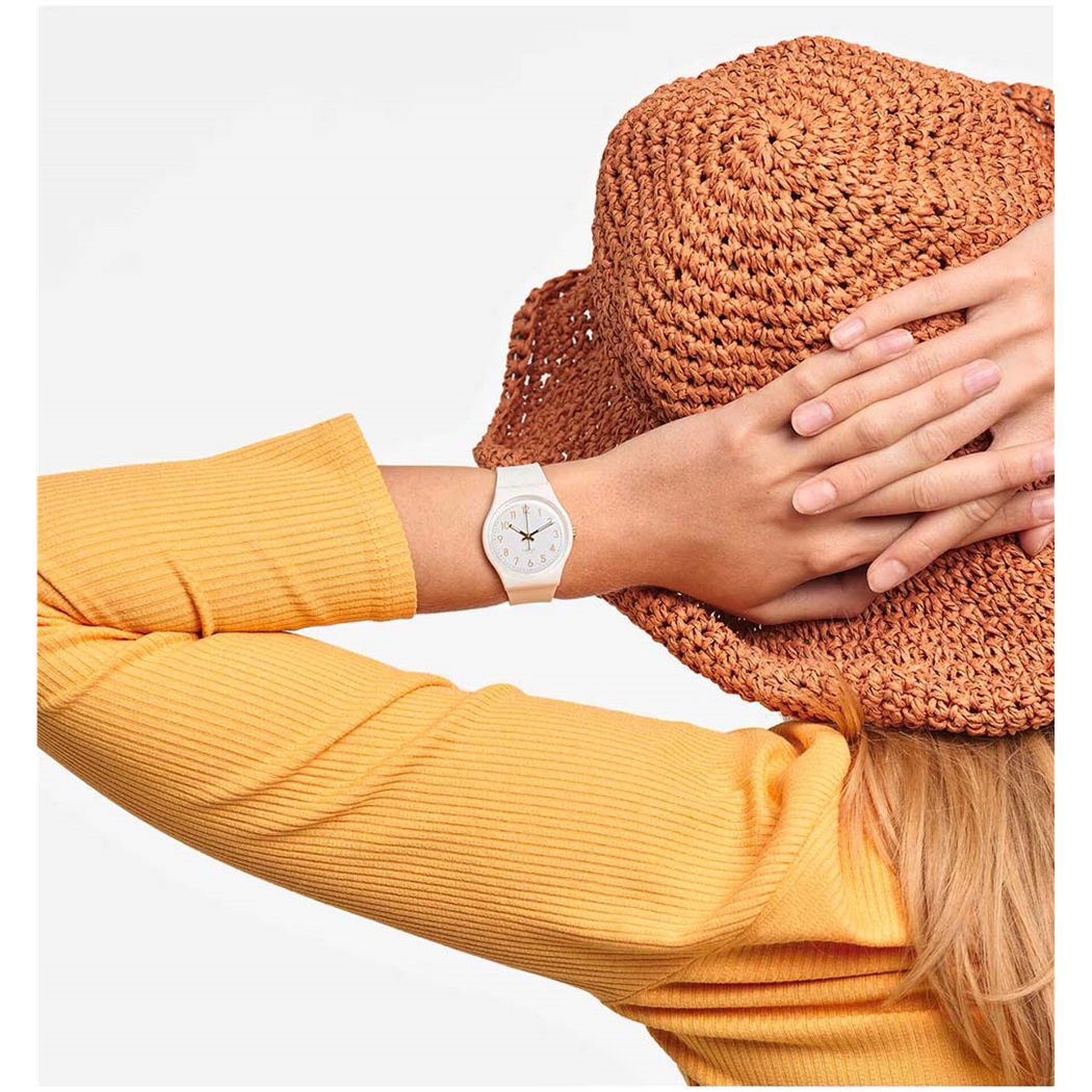 Swatch So28w106 WHITE BISHOP Kadın Kol Saati