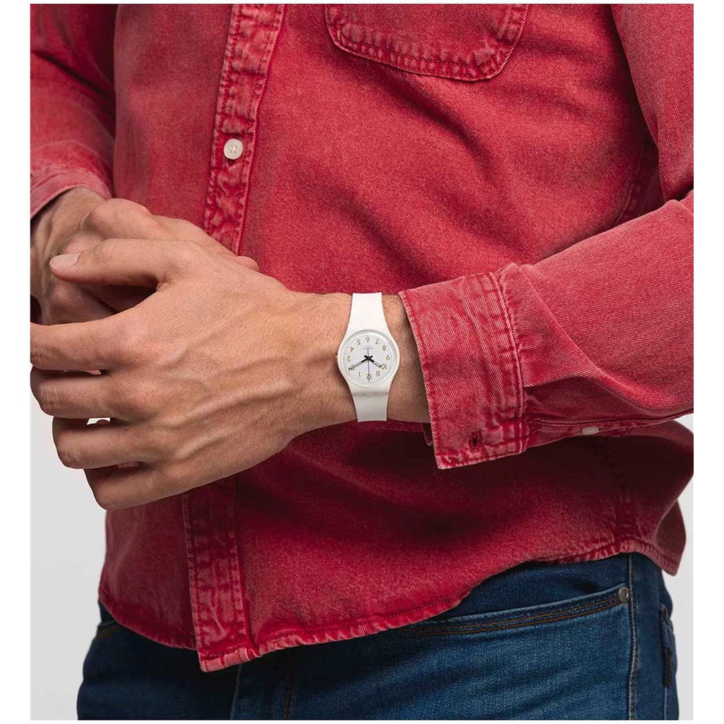 Swatch So28w106 WHITE BISHOP Kadın Kol Saati
