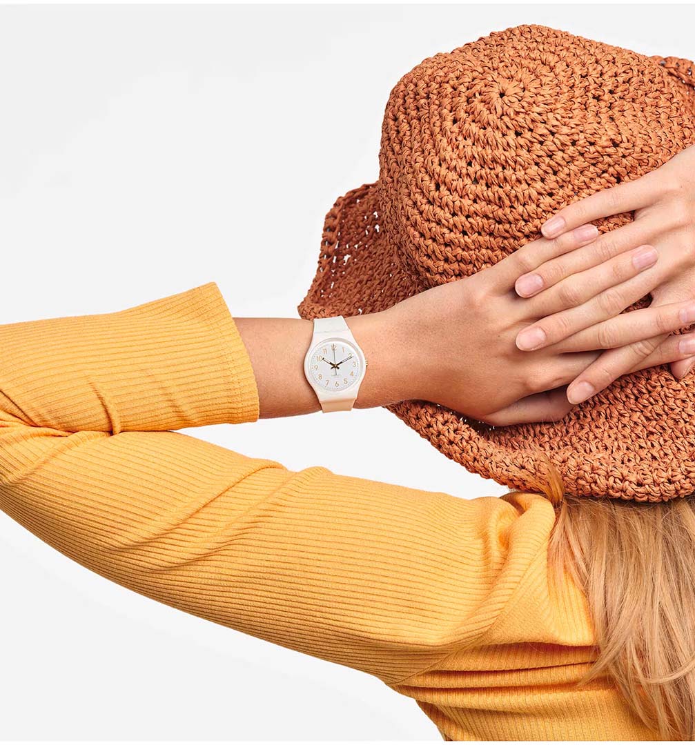 Swatch So28w106 WHITE BISHOP Kadın Kol Saati