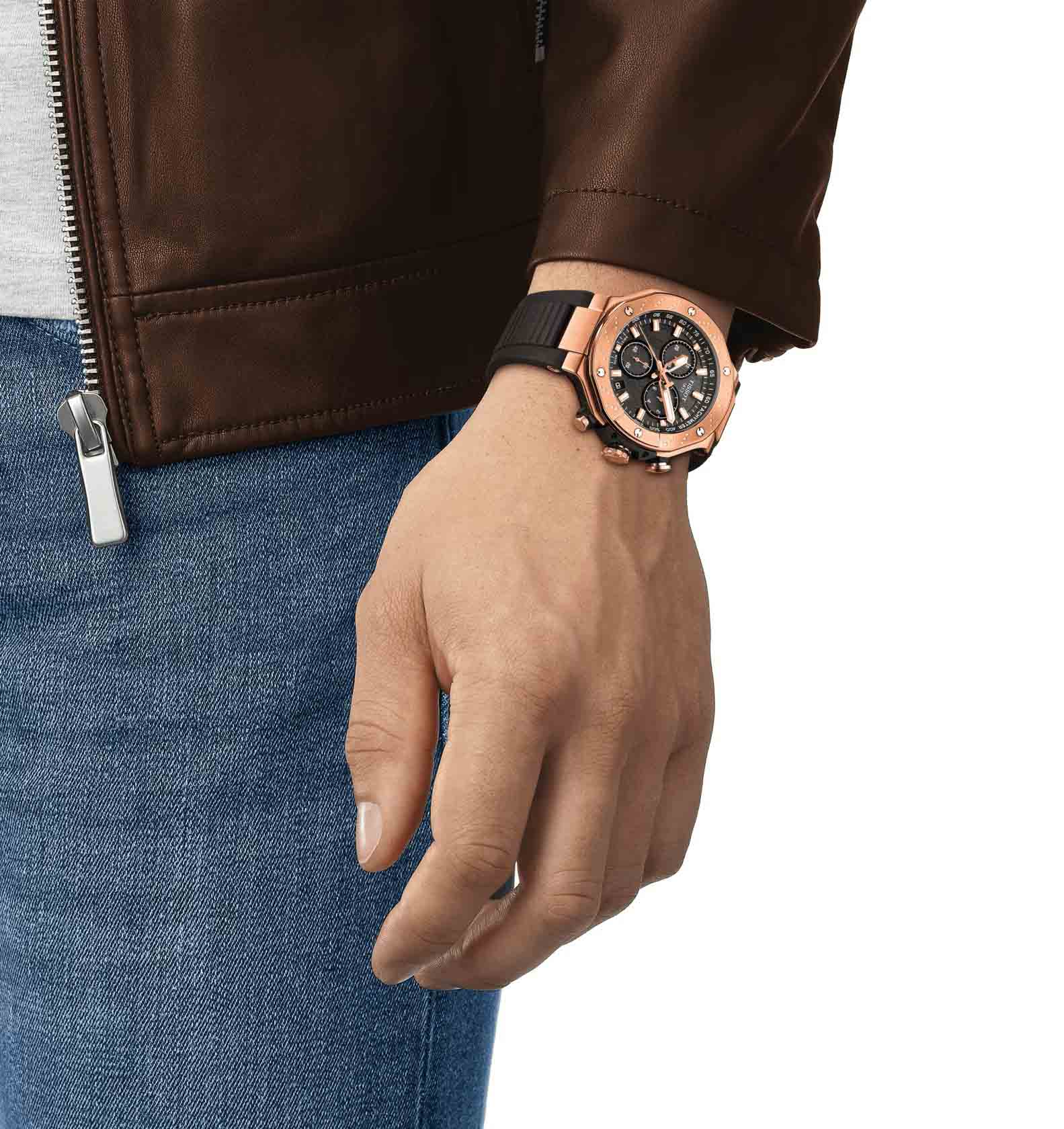 Tissot T-Race 45mm T1414173705100 - Erkek Kol Saati (T141.417.37.051.00)