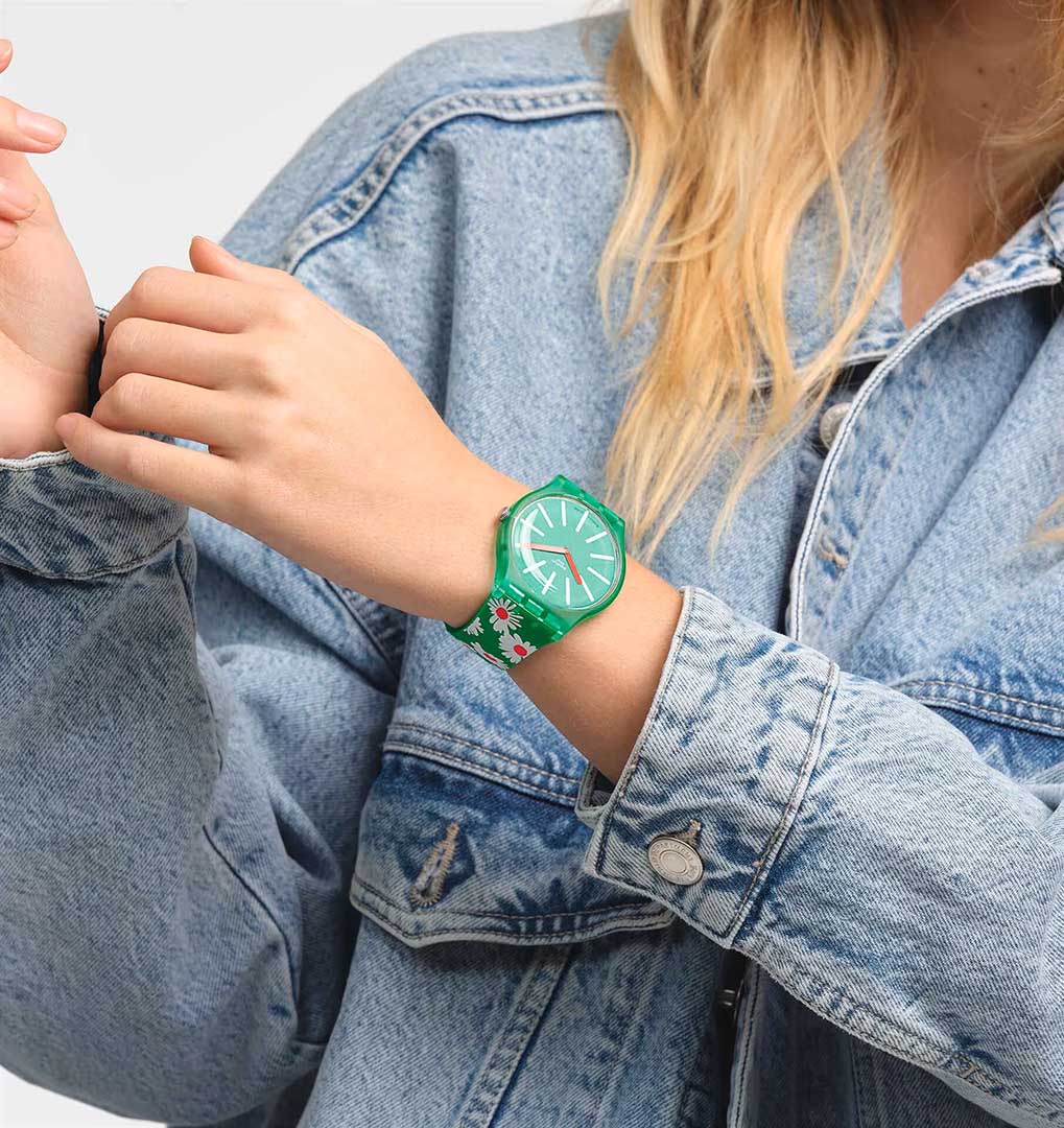 Swatch So29g104  MEADOW FLOWERS Kol Saati