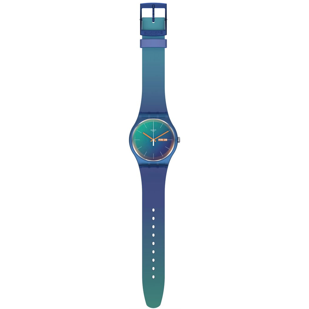 Swatch So29n708 FADE TO TEAL Kol Saati