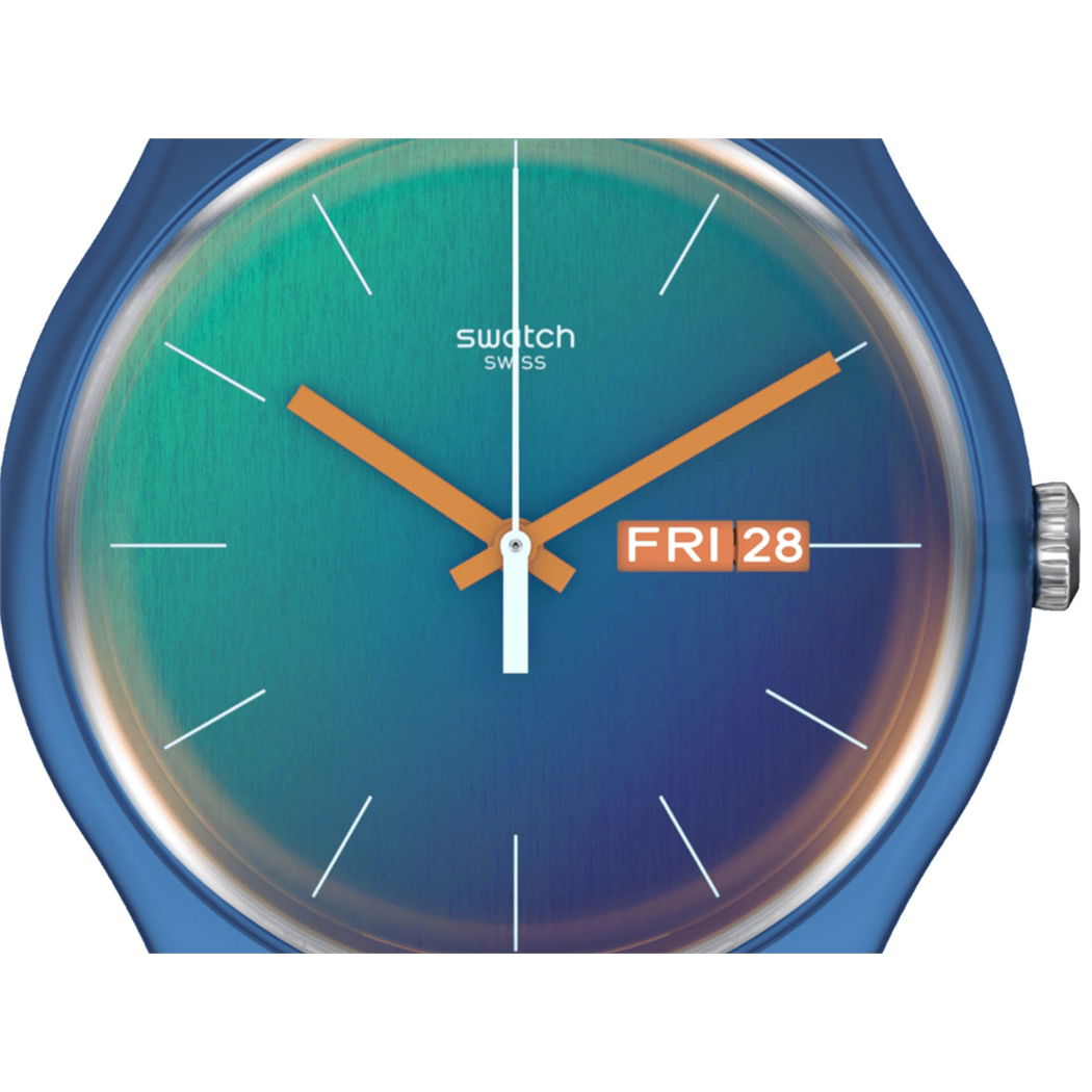 Swatch So29n708 FADE TO TEAL Kol Saati