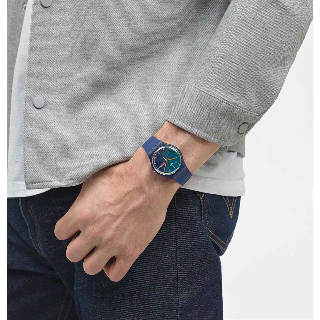 Swatch So29n708 FADE TO TEAL Kol Saati