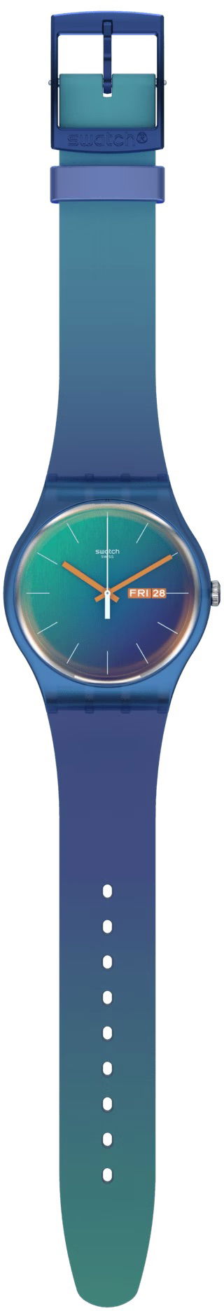 Swatch So29n708 FADE TO TEAL Kol Saati