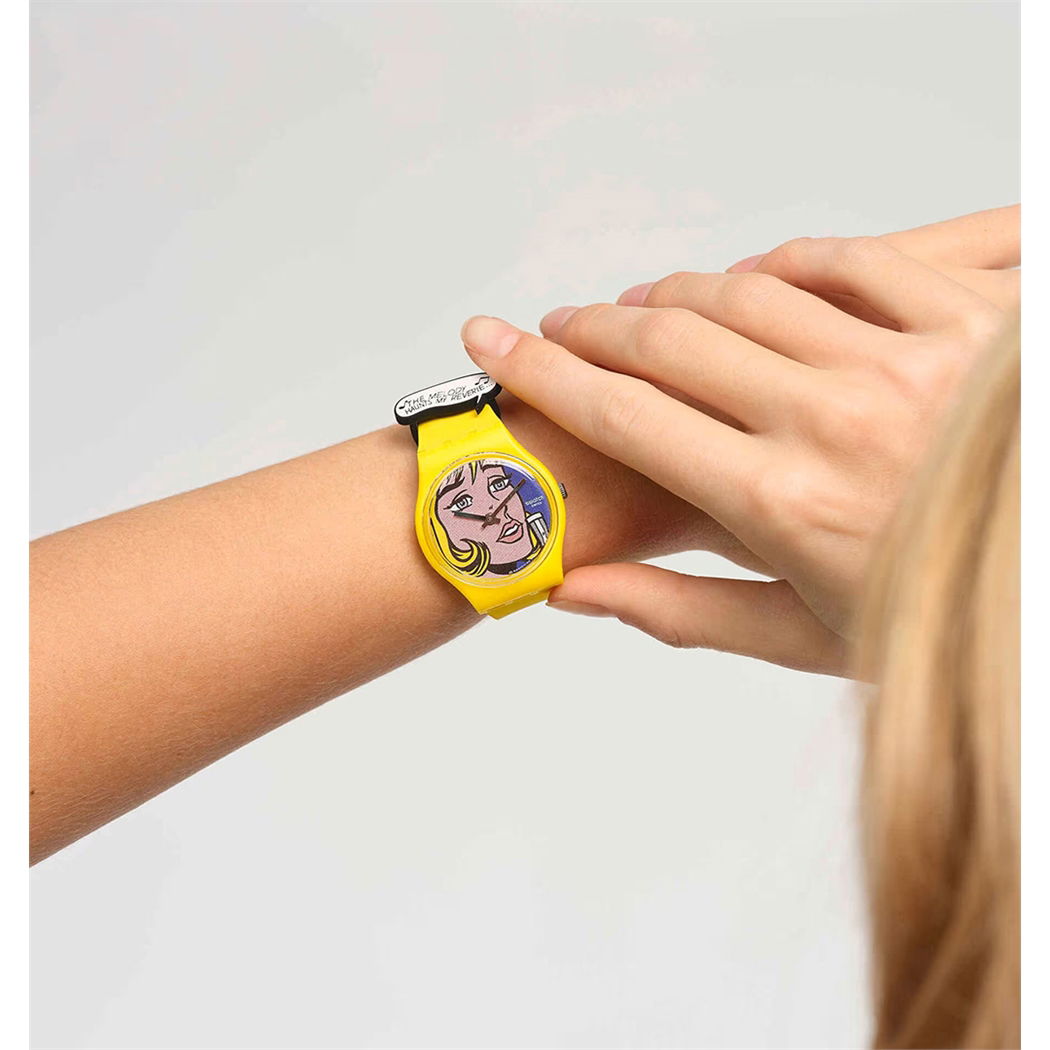 Swatch So28z117 REVERIE BY ROY LICHTENSTEIN, THE WATCH