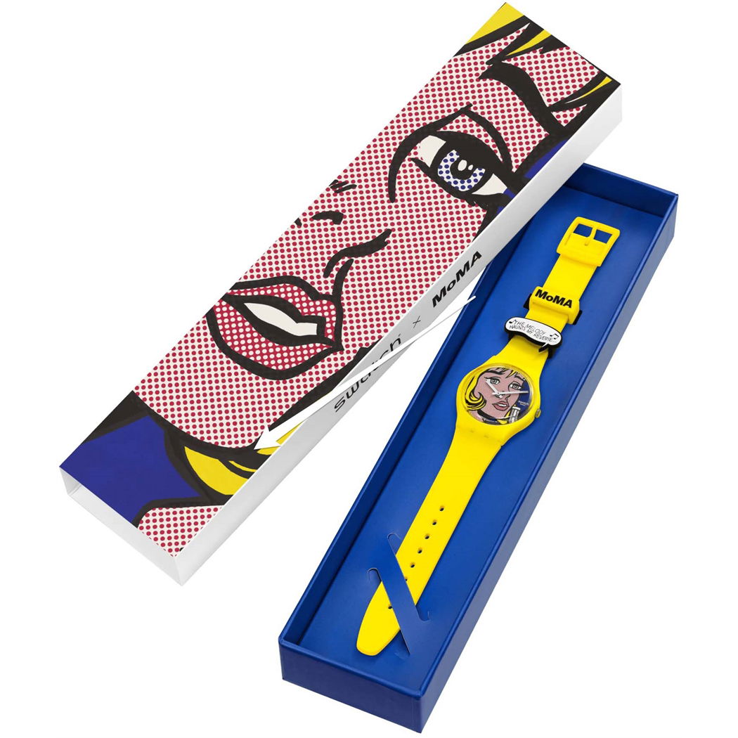 Swatch So28z117 REVERIE BY ROY LICHTENSTEIN, THE WATCH