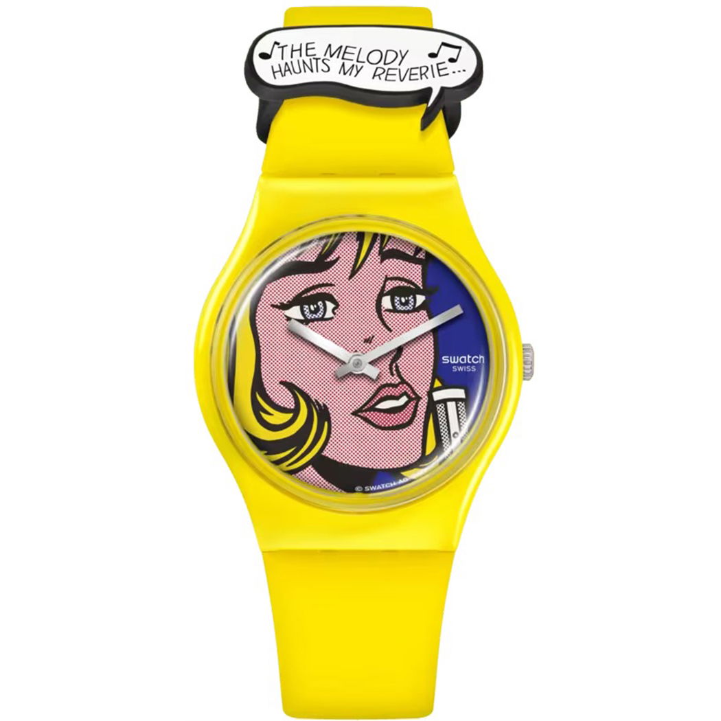 Swatch So28z117 REVERIE BY ROY LICHTENSTEIN, THE WATCH