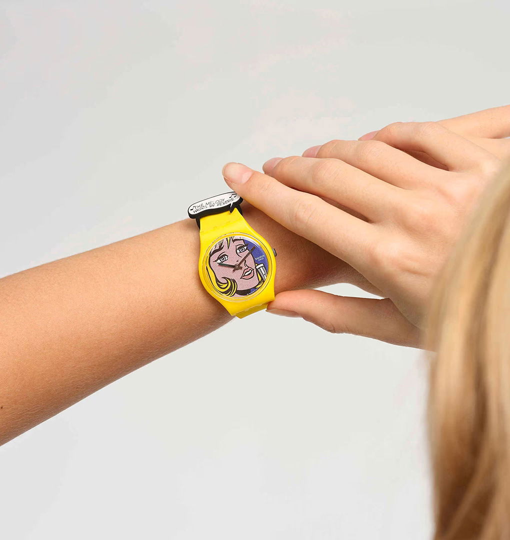 Swatch So28z117 REVERIE BY ROY LICHTENSTEIN, THE WATCH