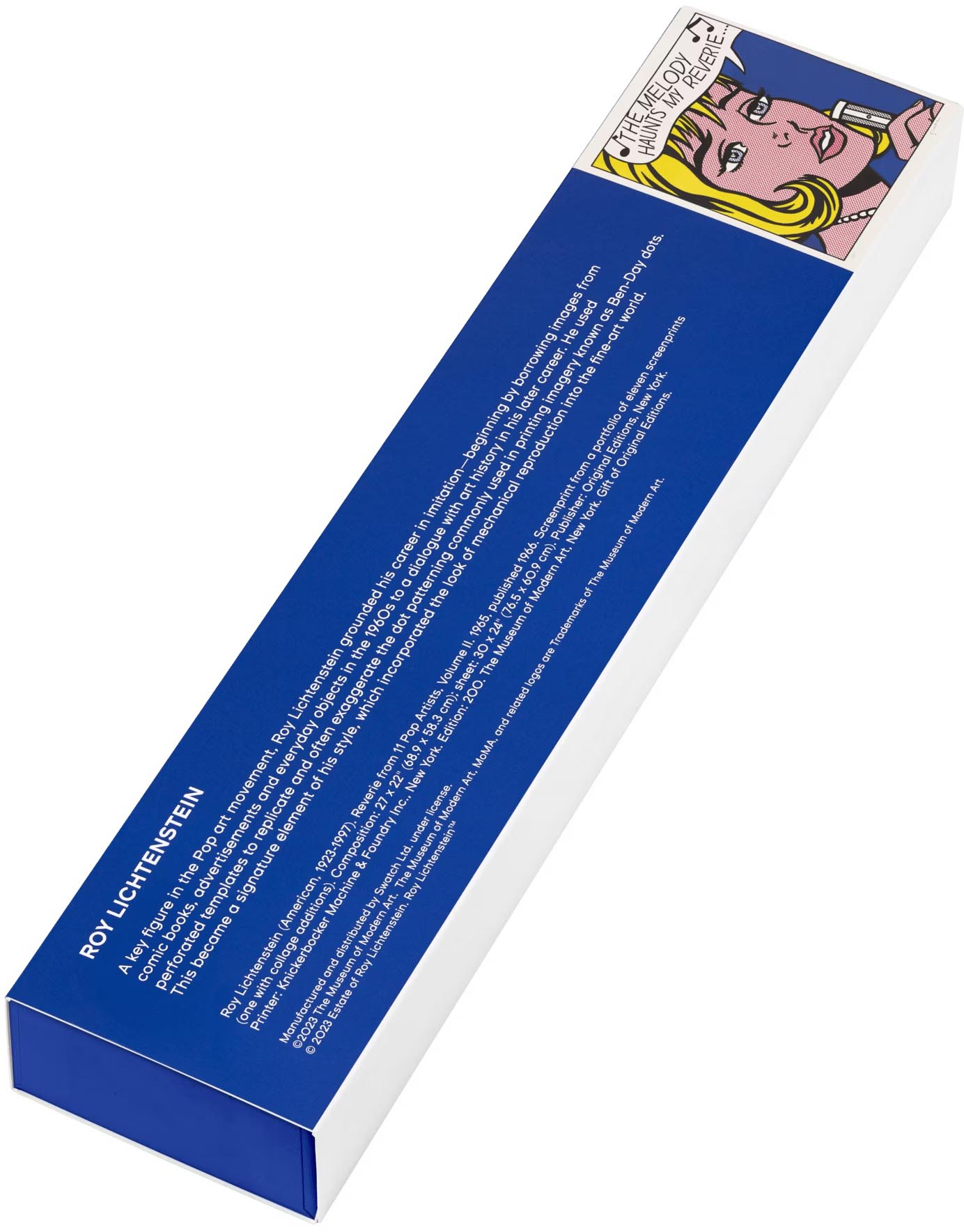 Swatch So28z117 REVERIE BY ROY LICHTENSTEIN, THE WATCH