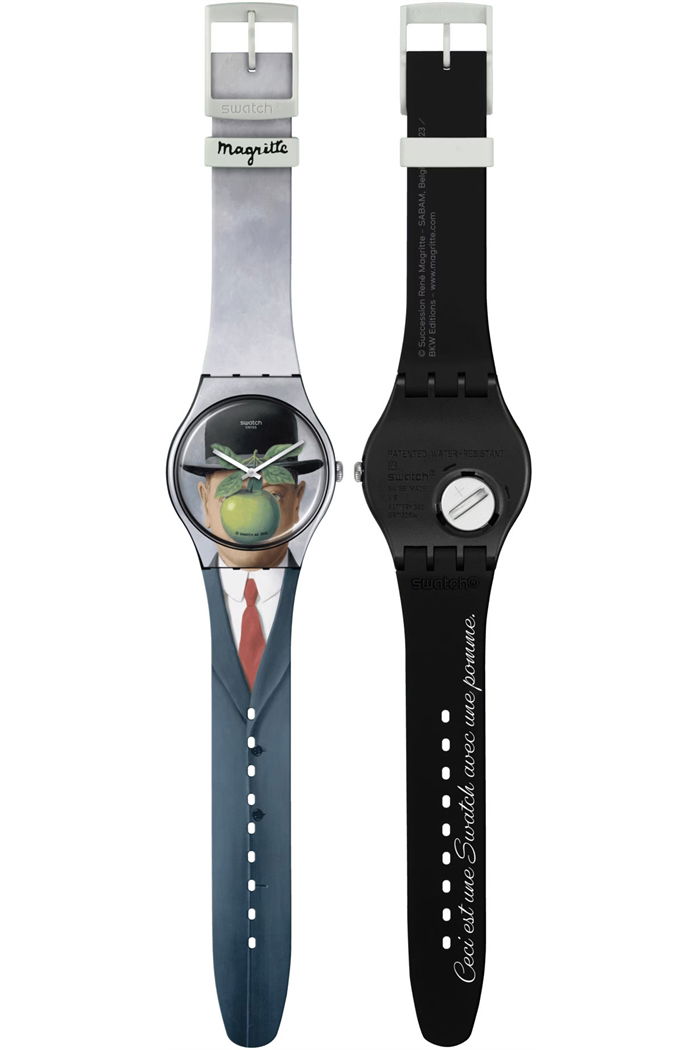 Swatch Suoz350 LE FILS DE L'HOMME BY RENE MAGRITTE