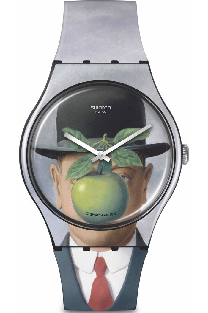 Swatch Suoz350 LE FILS DE L'HOMME BY RENE MAGRITTE