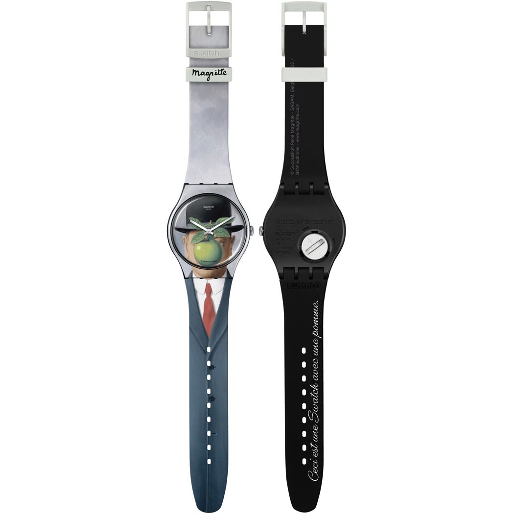 Swatch Suoz350 LE FILS DE L'HOMME BY RENE MAGRITTE