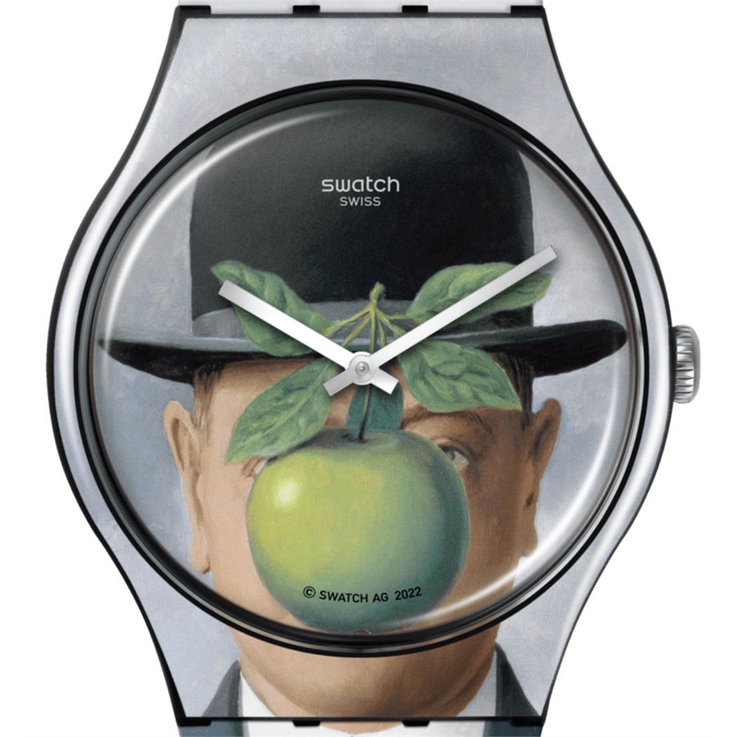 Swatch Suoz350 LE FILS DE L'HOMME BY RENE MAGRITTE