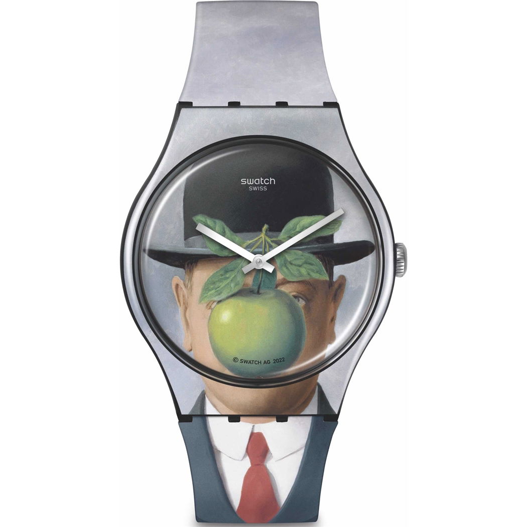 Swatch Suoz350 LE FILS DE L'HOMME BY RENE MAGRITTE