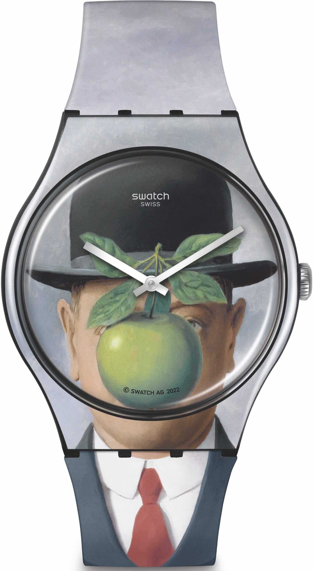 Swatch Suoz350 LE FILS DE L'HOMME BY RENE MAGRITTE