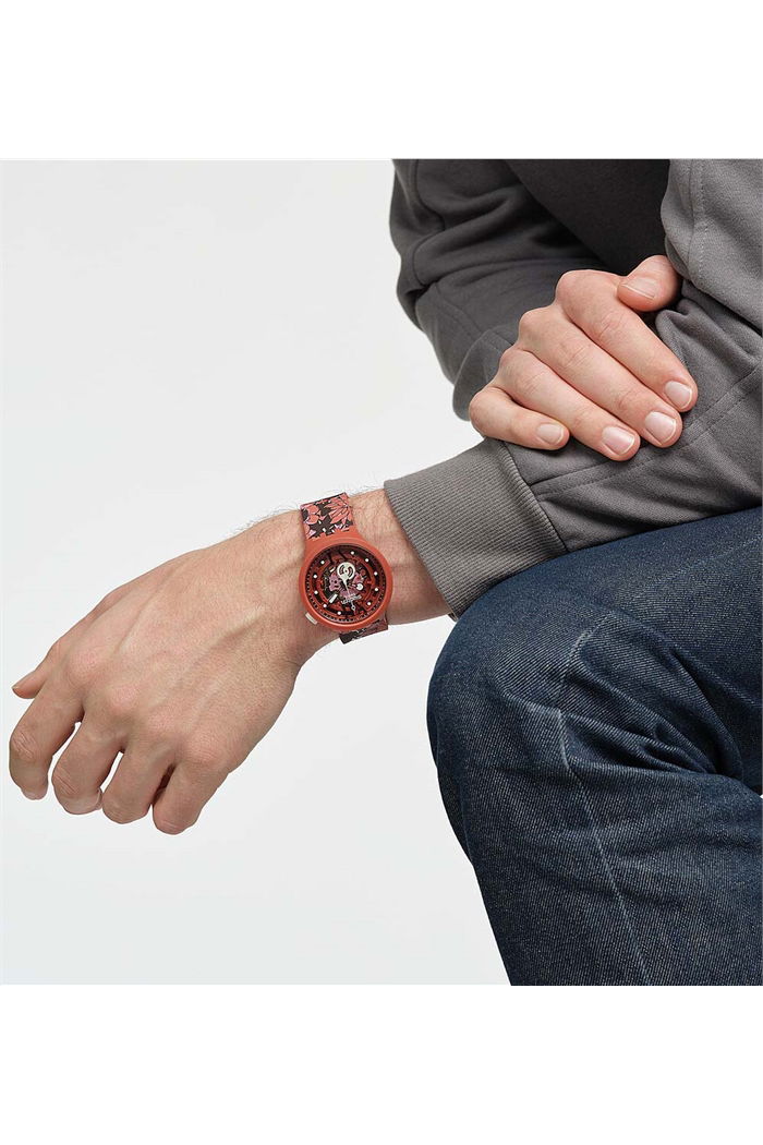 Swatch Sb05c100 CAMOFLOWER COTTON