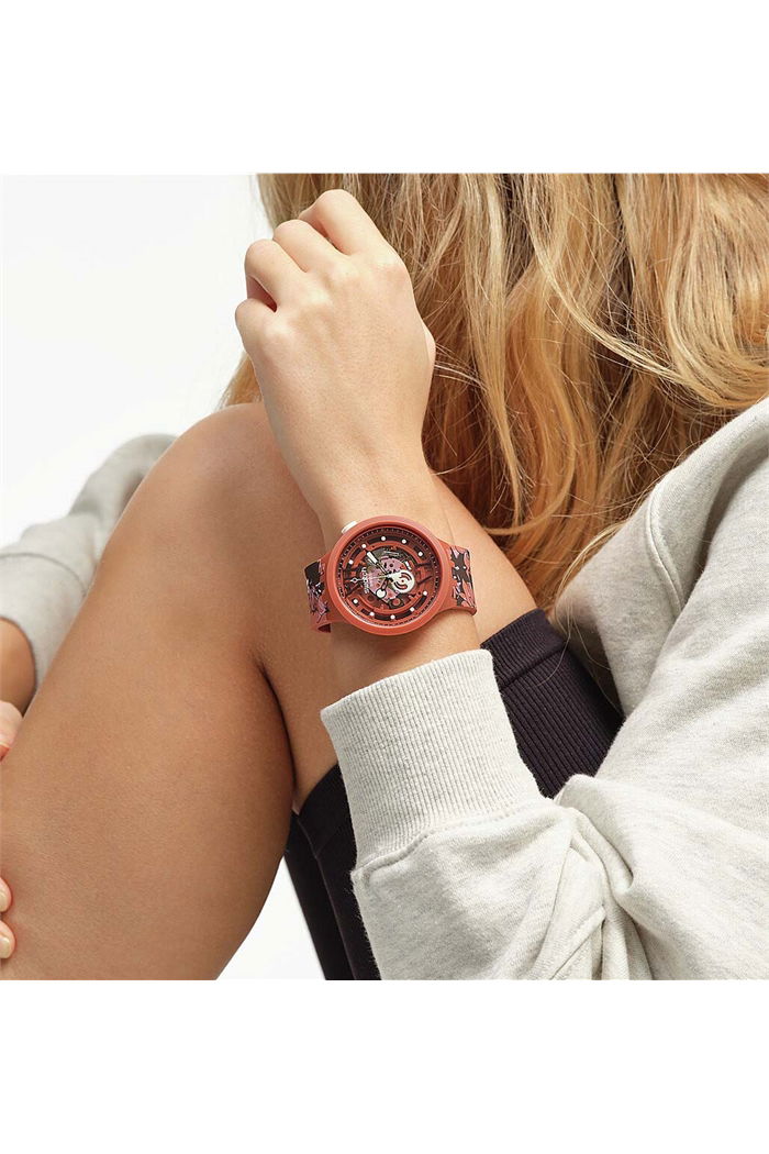 Swatch Sb05c100 CAMOFLOWER COTTON