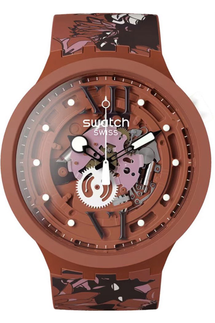 Swatch Sb05c100 CAMOFLOWER COTTON