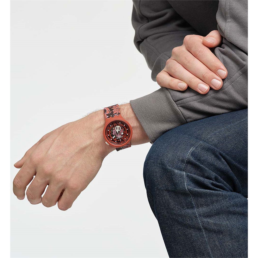 Swatch Sb05c100 CAMOFLOWER COTTON