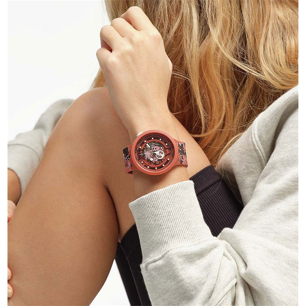 Swatch Sb05c100 CAMOFLOWER COTTON