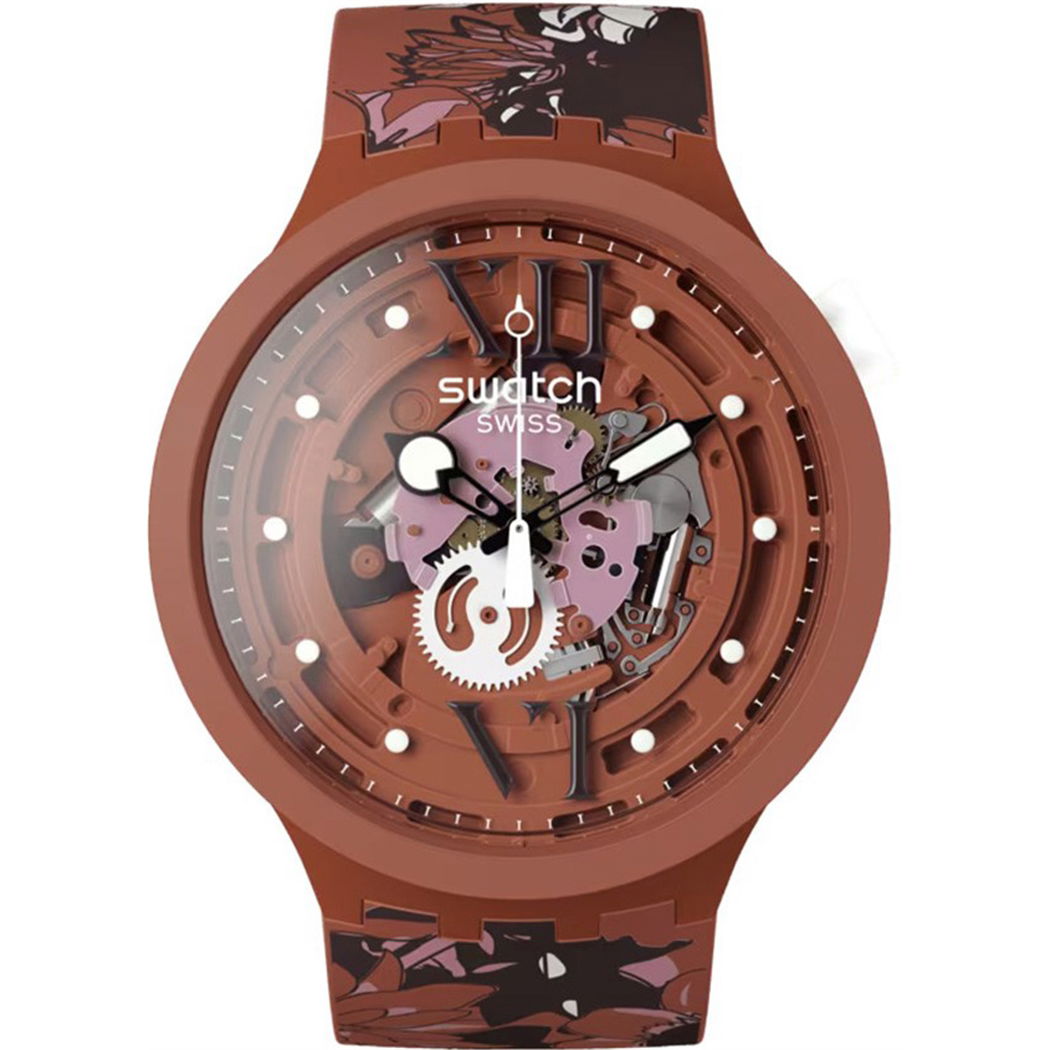 Swatch Sb05c100 CAMOFLOWER COTTON