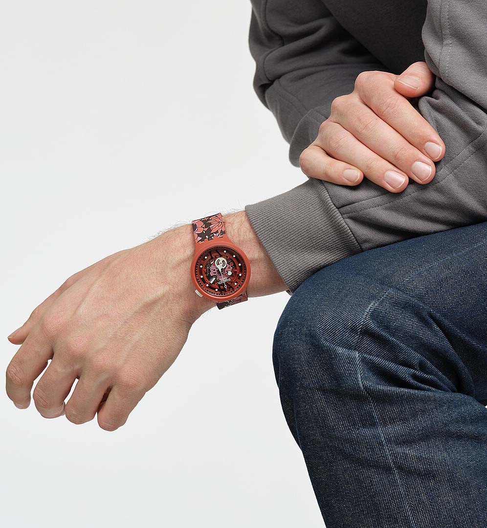 Swatch Sb05c100 CAMOFLOWER COTTON