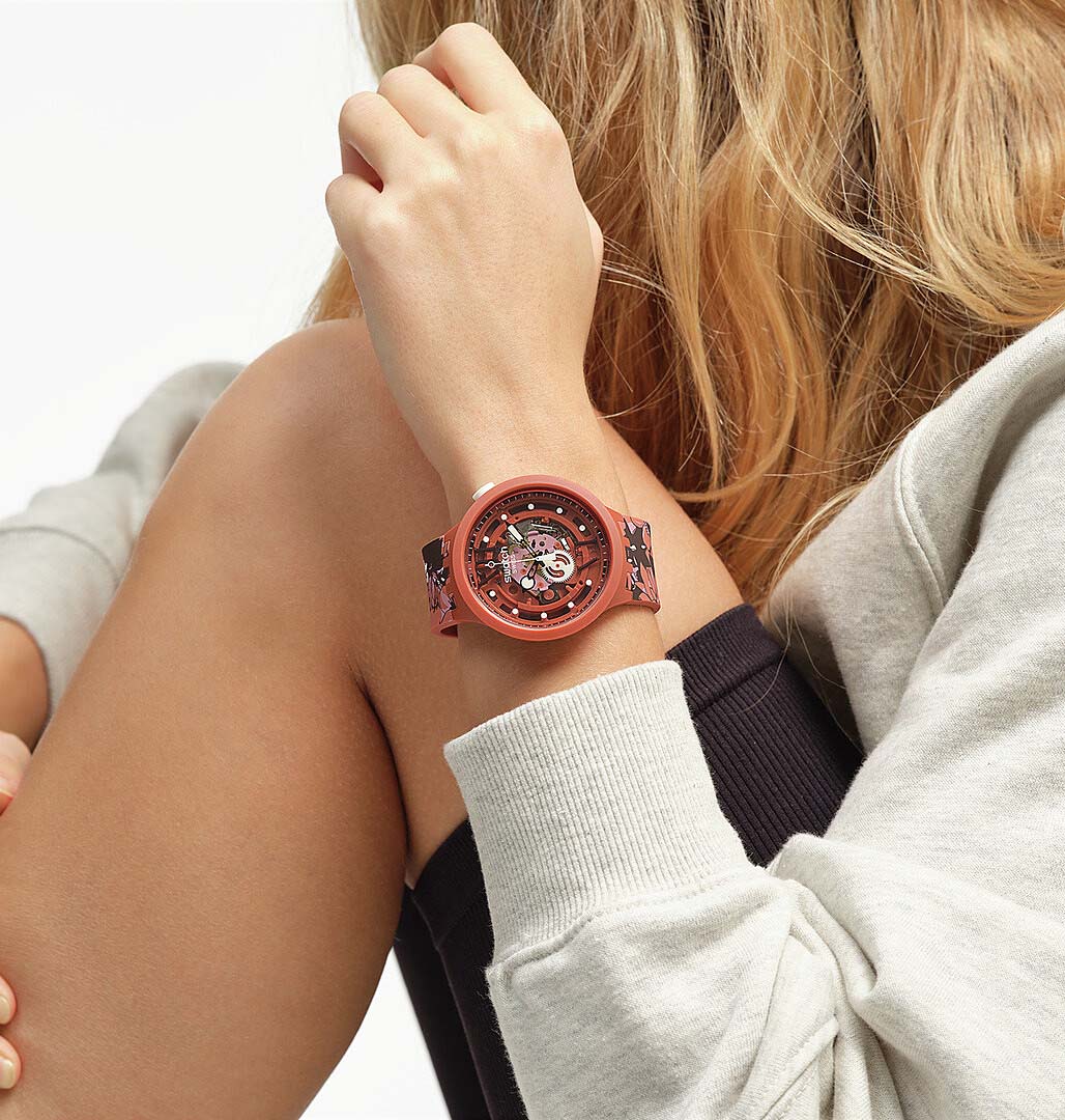 Swatch Sb05c100 CAMOFLOWER COTTON