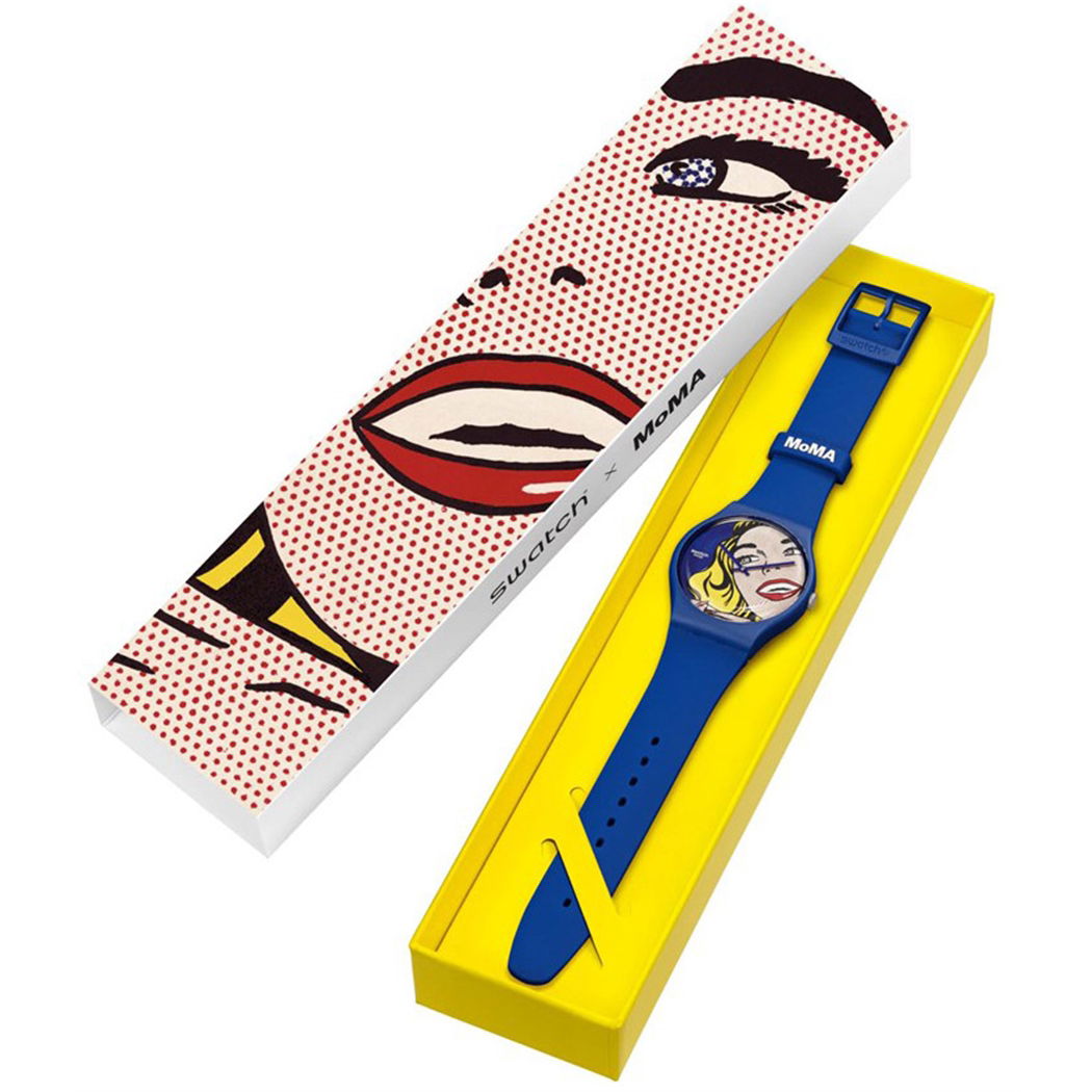 Swatch Suoz352 GIRL BY ROY LICHTENSTEIN, THE WATCH