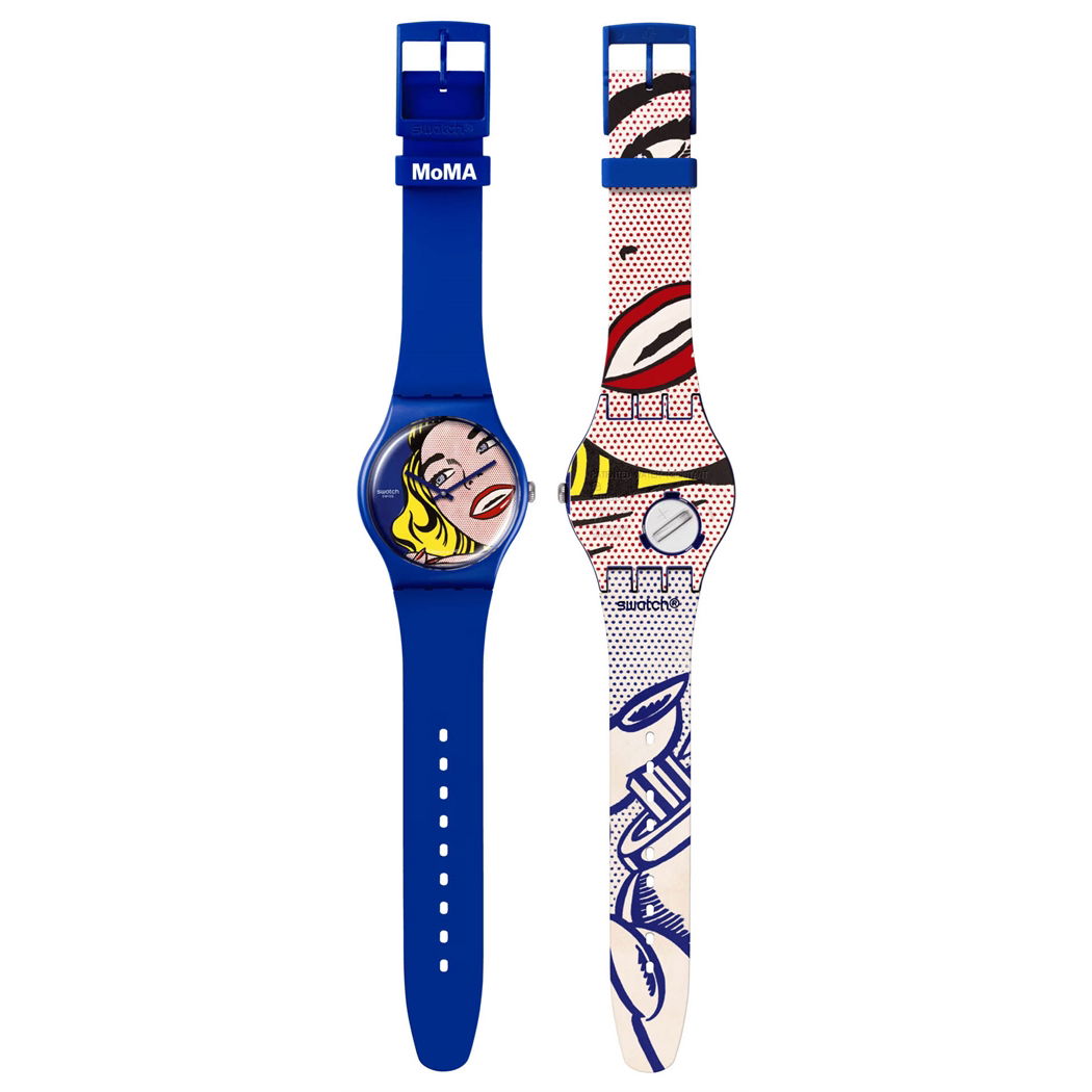 Swatch Suoz352 GIRL BY ROY LICHTENSTEIN, THE WATCH