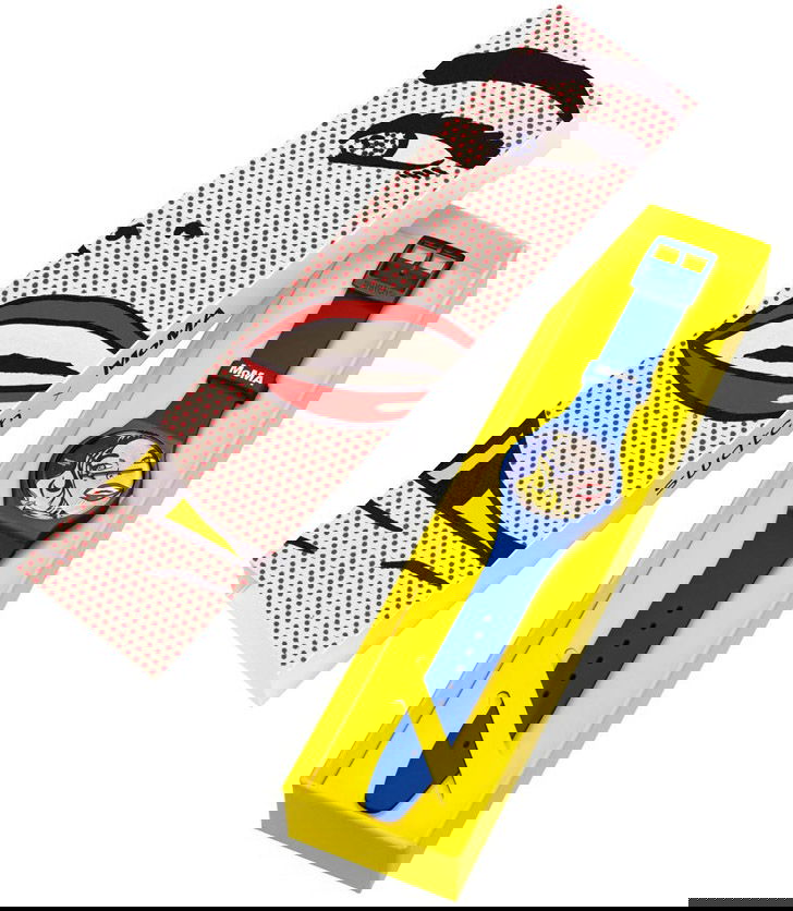Swatch Suoz352 GIRL BY ROY LICHTENSTEIN, THE WATCH