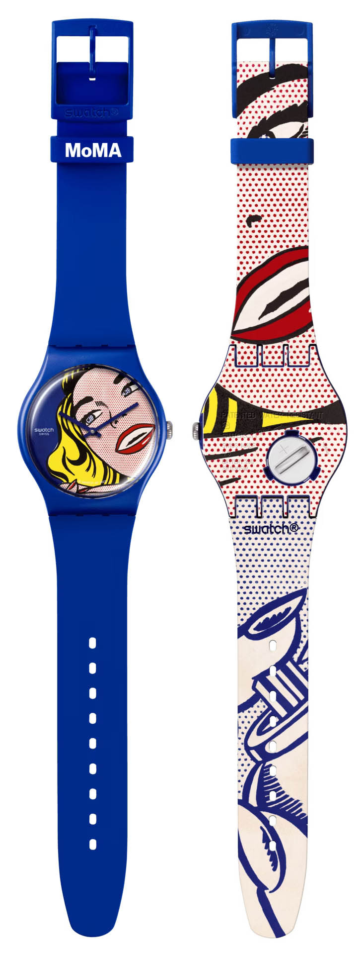 Swatch Suoz352 GIRL BY ROY LICHTENSTEIN, THE WATCH