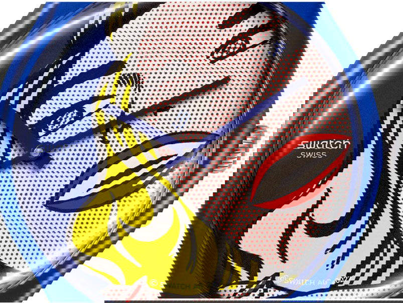 Swatch Suoz352 GIRL BY ROY LICHTENSTEIN, THE WATCH